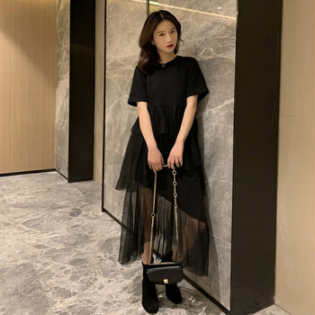 清新長(zhǎng)袖連衣裙，打造優(yōu)雅女神