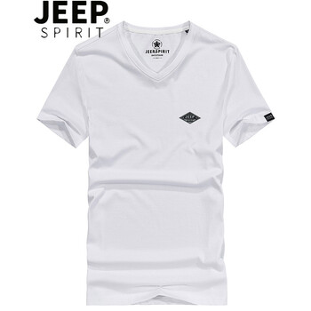 Jeep 短袖 男士T恤 1035白色 