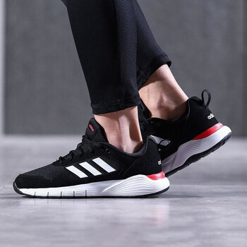 阿迪達(dá)斯（Adidas）跑步鞋CG3858一號(hào)黑色+亮白 36，38.5，37，38，39，36.5