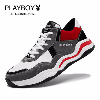 花花公子（PLAYBOY ESTABLISHED 1953）男士紅色 37