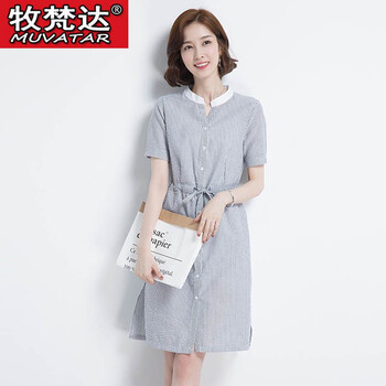 氣質(zhì)條紋裙，打造優(yōu)雅女神