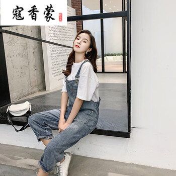 學院風牛仔褲，微胖女生的福音