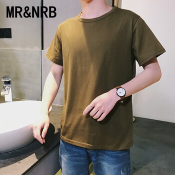 MR&NRB 短袖 男士T恤 軍綠色 