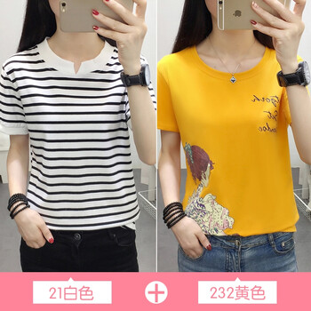 的純色短袖，讓你秒變女神范