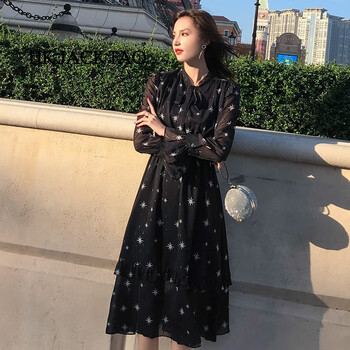 原創(chuàng)碎花長裙