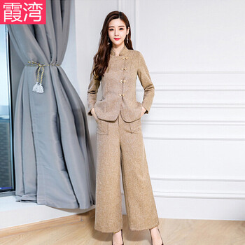 微胖妹子，高腰喇叭褲讓你更輕松
