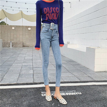 個(gè)性牛仔褲，微胖妹子的穿搭秘籍