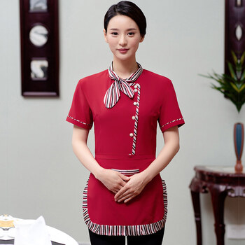 清爽條紋裙，微胖妹子的好幫手