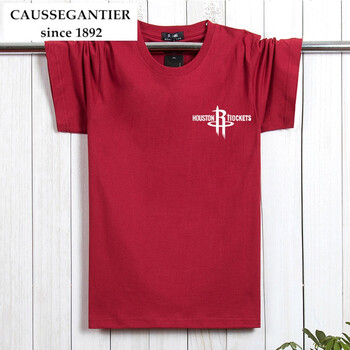 CAUSSEGANTIER 短袖 男士T恤 短袖小火箭紅色 