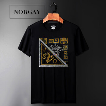 諾爾蓋（NORGAY） 短袖 男士T恤 8693黑色 