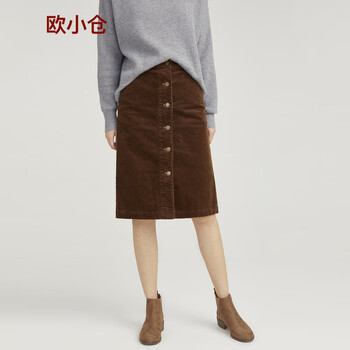 燈芯絨中裙