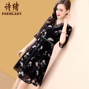 優(yōu)雅蕾絲連衣裙，打造復古女神范