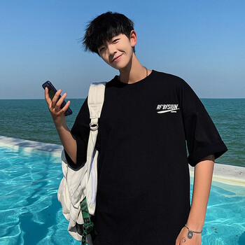 正港世紀（ZGSJ） 長袖 男士T恤 黑色 