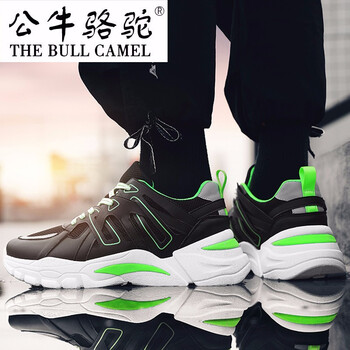 蓋世駝（GAISHITUO）男士L2020-1黑綠 43