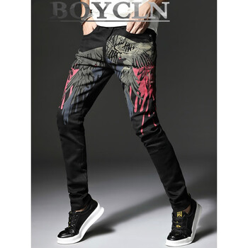 BOYCLN 闊腿褲  男士牛仔褲