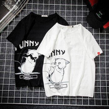 jozaer 短袖 男士T恤  T122白色 