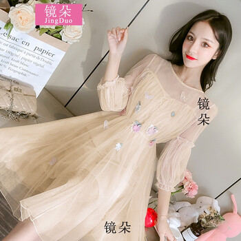 元素,樣式,新款,袖連衣裙,袖連衣裙,流行,新款,趨勢(shì)