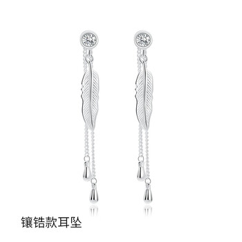 風羽毛耳環(huán)