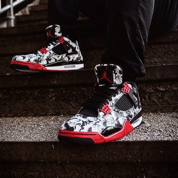 耐克（NIKE）籃球鞋BQ0897-006（黑白涂鴉） 44.5