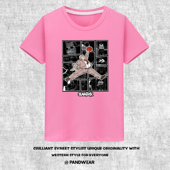 攀威（PALNMVIER） 短袖 男士T恤 粉紅色 S，XL，L，XXXL，M，XXL