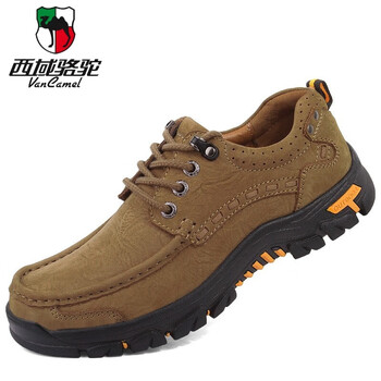 西域駱駝（VANCAMEL）男士卡其色系帶 47，38