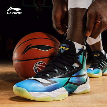 李寧（LI-NING）籃球鞋鈷藍色/標準黑 
