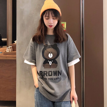 西提美（CETIMEN） 羽毛 短袖 T恤 女 圓領(lǐng)