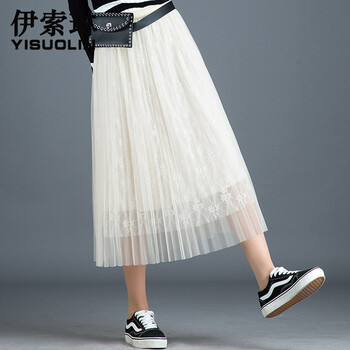 性感小仙女，網(wǎng)紗半身裙來助力