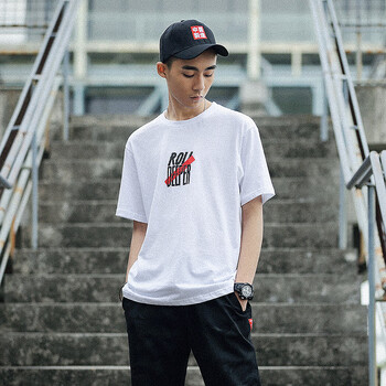 謹(jǐn)瑄（JINXUAN） 短袖 男士T恤 白色 