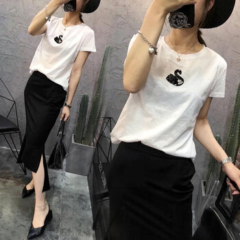 珊詩麗 透視 短袖 T恤 女 圓領(lǐng)