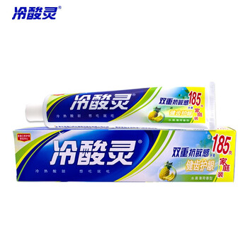 冷酸靈牙膏185g/支