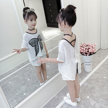 女大童套裝夏正品