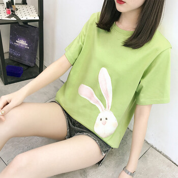 百搭寬松短袖，微胖妹子的福音