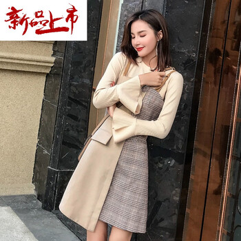 復(fù)古格子裙，打造優(yōu)雅小身材