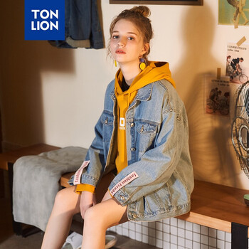 唐獅（TonLion）  長袖 女 短外套 紐扣