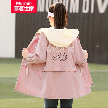 慕茗世家（Murmin） 連帽 長(zhǎng)袖 女 短外套 抽繩，帶帽