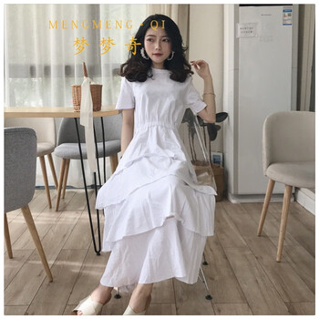 圓領(lǐng)連衣裙，打造優(yōu)雅小女人范