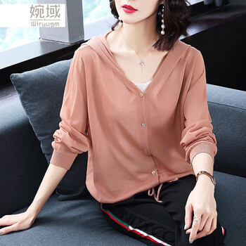 系帶長(zhǎng)袖睡衣，微胖女生的好選擇