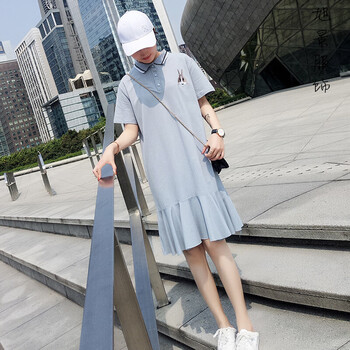時(shí)尚印花連衣裙，打造浪漫女神