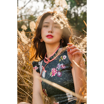 優(yōu)雅雪紡連衣裙，讓你清涼一夏