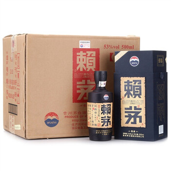 賴茅53度375mL-500mL，500ml*6瓶 醬香型，醬香