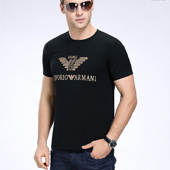 Mum Yee. 短袖 男士T恤 6816黑色 