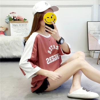 青春活力，七分袖連衣裙來襲