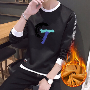 古巴比倫 長(zhǎng)袖 男士T恤 黑色(加絨款) 