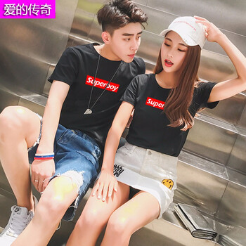 甜美黑色t恤