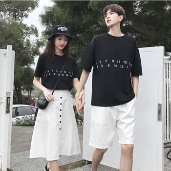 男女中長款情侶款