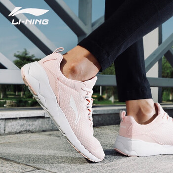 李寧（LI-NING）跑步鞋水晶粉-2 