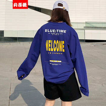 貝蓮薇（BRLEVI） 印花 短袖 T恤 女 圓領(lǐng)