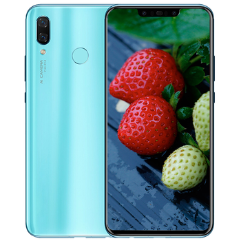 華為（HUAWEI） PAR-AL00 手機 青色（藍色），淺藍色系