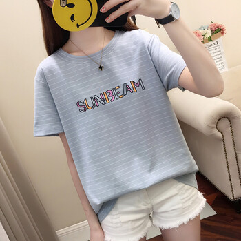 上衣,新款,元素,條紋,流行,趨勢,卡通,樣式